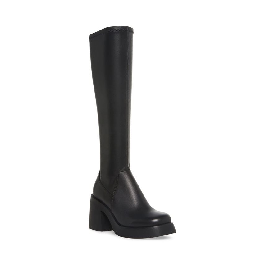 Botas Hasta La Rodilla Steve Madden Baily Mujer Negras | ES LQES19